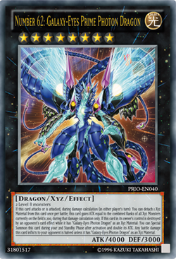 Card Gallery:Number 62: Galaxy-Eyes Prime Photon Dragon | Yu