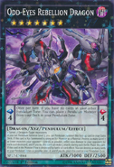 An Xyz Pendulum Monster with a Pendulum Effect: "Odd-Eyes Rebellion Dragon"