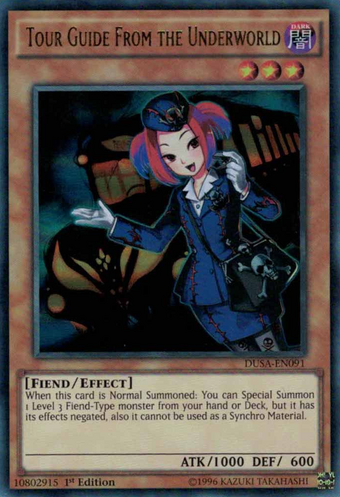 Card Errata Tour Guide From The Underworld Yu Gi Oh Wiki Fandom