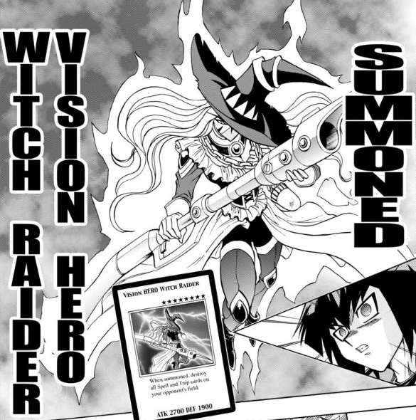 Vision Hero Witch Raider Manga Yu Gi Oh Wiki Fandom