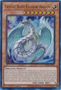 Card Gallery:Crystal Beast Rainbow Dragon | Yu-Gi-Oh! Wiki | Fandom
