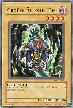 Yu-Gi-Oh! card - GRAND TIKI ELDER 英語版 Card Gallery:Grand Tiki Elder | Yu-Gi-Oh! Wiki | Fandom