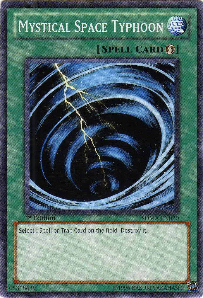 エラー サイクロン 絵柄ズレ 極大Mystical Space Typhoon Card Errata:Mystical Space Typhoon | Yu-Gi-Oh! Wiki | Fandom