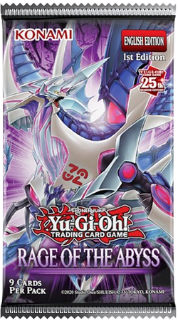レイジ・オブ・ジ・アビス 初回版 RAGE OF THE ABYSS BOX 遊戯王