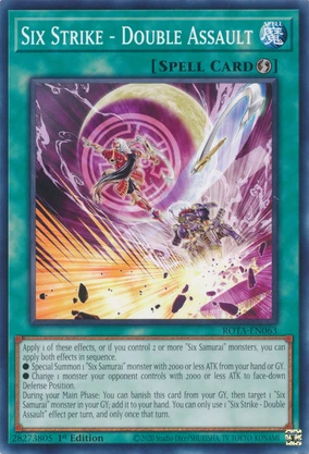 Six Strike - Double Assault | Yu-Gi-Oh! Wiki | Fandom