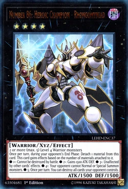 Card Gallery:Number 86: Heroic Champion - Rhongomyniad | Yu-Gi-Oh