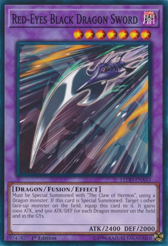 Card Errata:Red-Eyes Black Dragon Sword | Yu-Gi-Oh! Wiki | Fandom