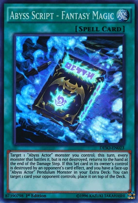 Abyss Script - Fantasy Magic | Yu-Gi-Oh! Wiki | Fandom