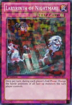 Card Gallery:Labyrinth of Nightmare (card) | Yu-Gi-Oh! Wiki | Fandom