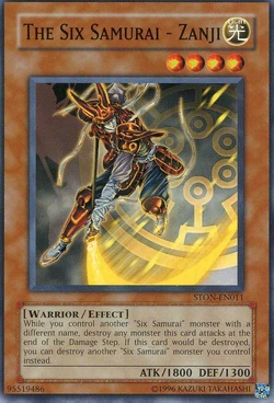 Card Gallery:The Six Samurai - Zanji | Yu-Gi-Oh! Wiki | Fandom