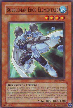 Card Gallery:Elemental HERO Bubbleman | Yu-Gi-Oh! Wiki | Fandom