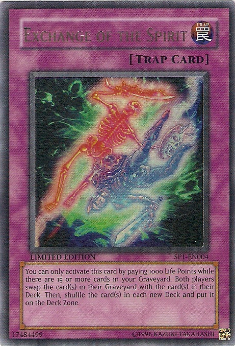 Exchange Of The Spirit Otk Yu Gi Oh Wiki Fandom