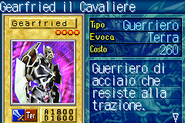 #115 "Gearfried the Iron Knight" Gearfried il Cavaliere