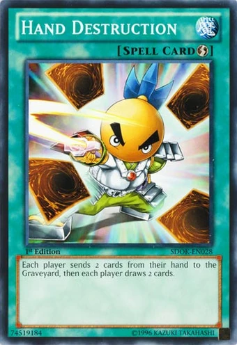 Card Errata:Hand Destruction | Yu-Gi-Oh! Wiki | Fandom
