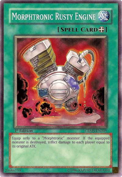 Yu-Gi-Oh! - Morphtronic Rusty Engine (CRMS-EN049) - Crimson
