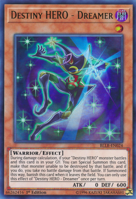 Card Gallery:Destiny HERO - Dreamer | Yu-Gi-Oh! Wiki | Fandom