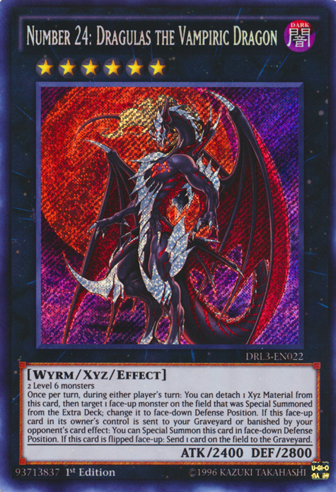 Card Errata:Number 24: Dragulas the Vampiric Dragon | Yu-Gi