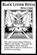 Black Luster Ritual