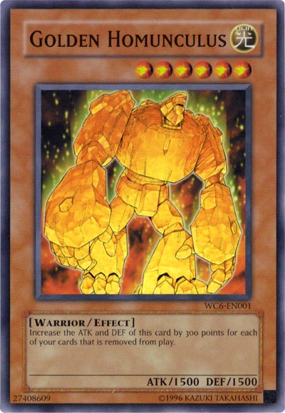 Card Gallery:Golden Homunculus | Yu-Gi-Oh! Wiki | Fandom