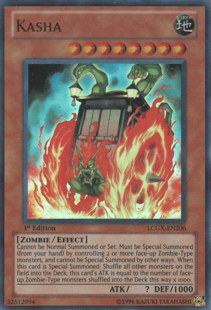 Card Errata:Kasha | Yu-Gi-Oh! Wiki | Fandom