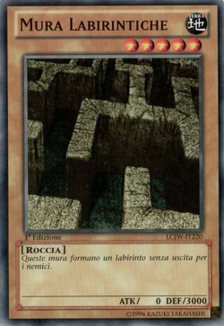 yugioh card labyrinth wall Amazon.com: YU-GI-OH! - Labyrinth Wall (LCJW-EN220) - Legendary Collection  4: Joey's World - 1st Edition main image 1