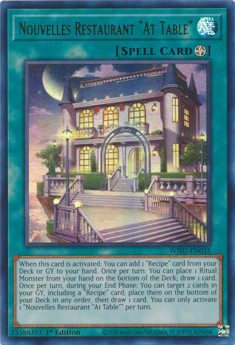 Nouvelles Restaurant "At Table" | Yu-Gi-Oh! Wiki | Fandom