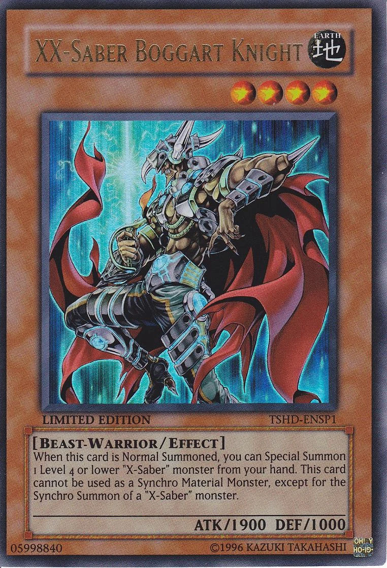 Card Errata:XX-Saber Boggart Knight | Yu-Gi-Oh! Wiki | Fandom