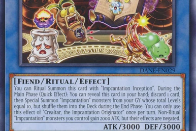 List of "Impcantation" support cards | Yu-Gi-Oh! Wiki | Fandom