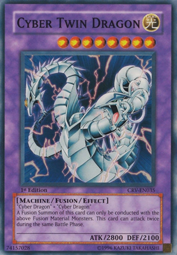 Card Errata:Cyber Twin Dragon | Yu-Gi-Oh! Wiki | Fandom