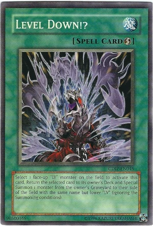 Level Down!? | Yu-Gi-Oh! Wiki | Fandom Level Down!? | Yu-Gi-Oh! Wiki | Fandom
