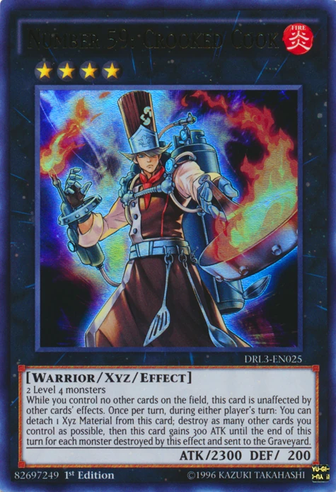 Card Errata:Number 59: Crooked Cook | Yu-Gi-Oh! Wiki | Fandom