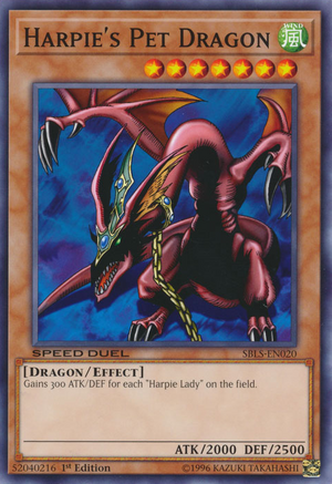 Bebê Dragão de Estimação da Harpia, Yu-Gi-Oh!