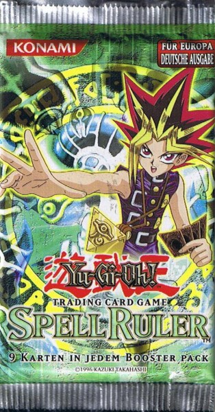 English Yugioh Spell Ruler 24 Booster Packs = Box Quantity Unsearched 