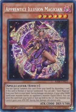 illusion magician yugioh card Amazon.com: YU-GI-OH! - Ebon Illusion Magician (Shvi-ENSE1) - Shining  Victories: Special Edition - Limited Edition main image 1