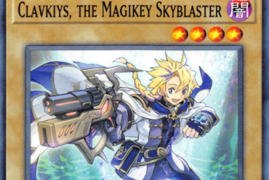 Yu-Gi-Oh! Wiki - Clavkiys, the Magikey Skyblaster