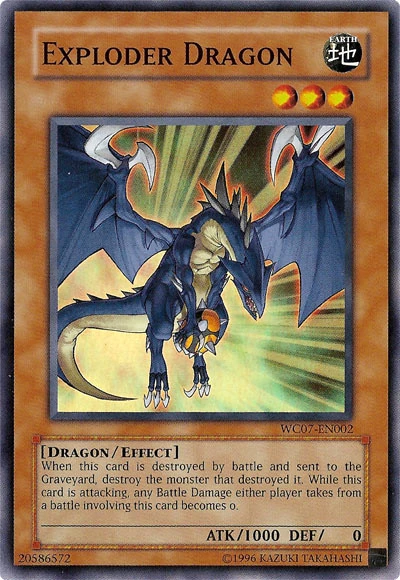 Card Errata:Exploder Dragon | Yu-Gi-Oh! Wiki | Fandom