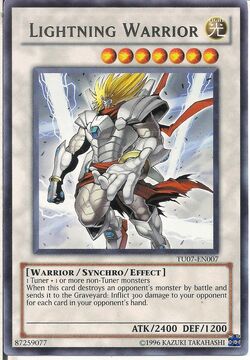 Card Gallery:Lightning Warrior | Yu-Gi-Oh! Wiki | Fandom