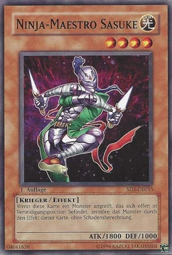Card Gallery:Ninja Grandmaster Sasuke | Yu-Gi-Oh! Wiki | Fandom