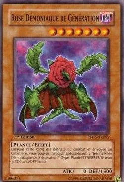 Yu-Gi-Oh! - Rosa Regeneradora (PTDN-EN005) - Phantom Darkness - 1ª Edición - Común