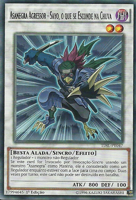 Assault Blackwing - Sayo the Rain Hider, Yu-Gi-Oh! Wiki