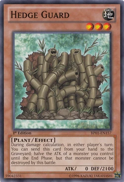 Card Gallery:Hedge Guard | Yu-Gi-Oh! Wiki | Fandom
