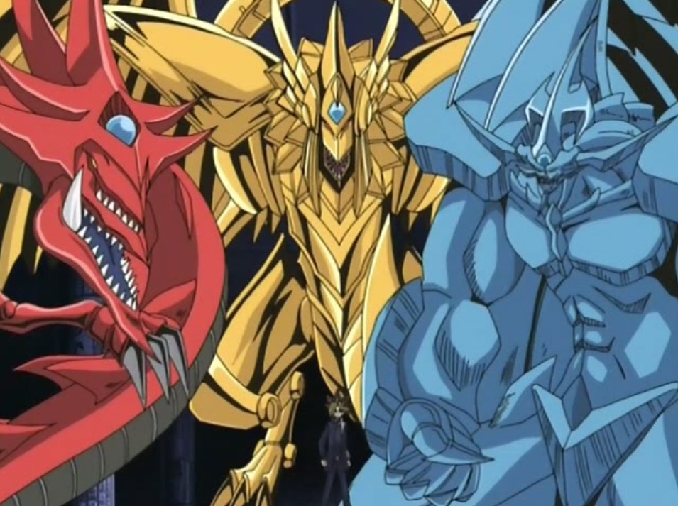 are all yu gi oh god cards the same