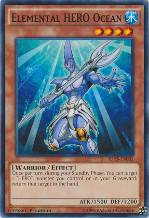 Elemental Hero Ocean Yu Gi Oh Wiki Fandom