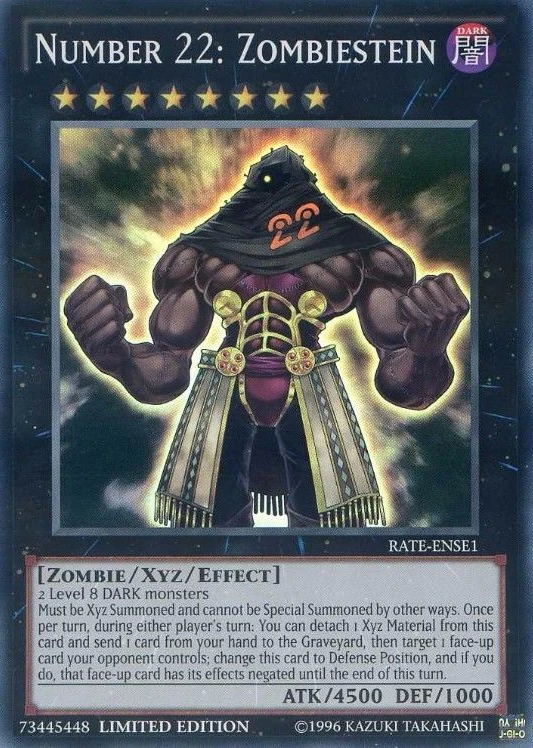 Card Errata:Number 22: Zombiestein | Yu-Gi-Oh! Wiki | Fandom