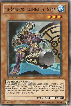 Card Gallery:Legendary Six Samurai - Shinai | Yu-Gi-Oh! Wiki | Fandom