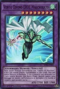Yu-Gi-Oh! Karte – Masked HERO Divine Wind (SDHS-EN043) | Super Rare, 1st Edition | Aus HERO Strike Structure Deck