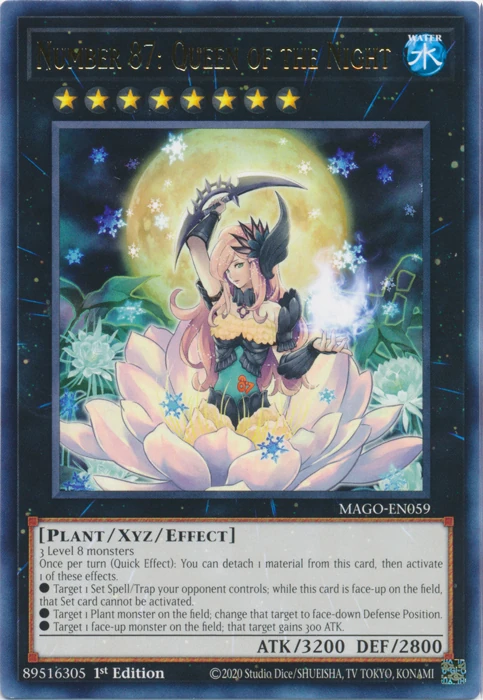 Card Errata:Number 87: Queen of the Night | Yu-Gi-Oh! Wiki | Fandom