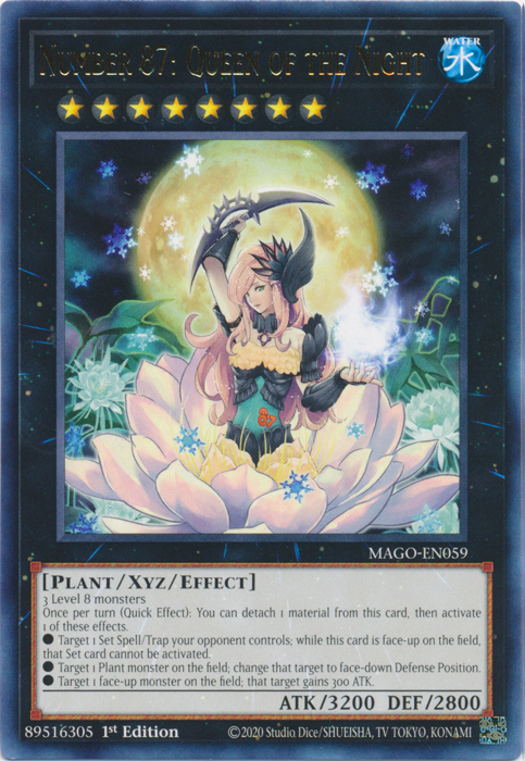 yugioh number 87 queen of the night