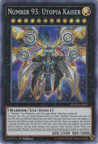 Card Errata:Number 93: Utopia Kaiser | Yu-Gi-Oh! Wiki | Fandom
