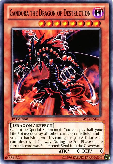 Card Errata:Gandora the Dragon of Destruction | Yu-Gi-Oh! Wiki